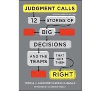 Thomas H. Davenport Brook Manville Judgment Calls (Copertina rigida)
