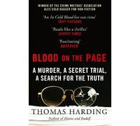 Thomas Harding Blood on the Page (Tascabile)