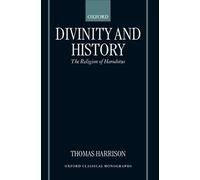 Thomas Harrison Divinity and History (Copertina rigida)