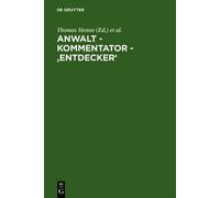 Thomas Henne Anwalt - Kommentator - 'Entdecker' (Copertina rigida)