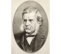 Thomas Henry Huxley 1825 - 1895. Biologo inglese specializzato in anatomia comparata. Illustrazione di Gordon Ross artista e illustratore americano (1873-1946) da Biografie viventi di grandi