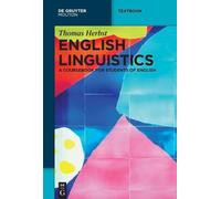 Thomas Herbst English Linguistics (Tascabile) Mouton Textbook