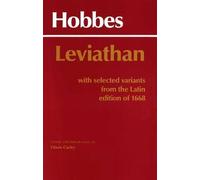 Thomas Hobbes Leviathan (Copertina rigida) Hackett Classics