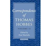Thomas Hobbes The Correspondence of Thomas Hobbes: Volume II: (Copertina rigida)