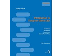 Thomas Jaeger Introduction to European Law: Foundations - Institutio (Tascabile)