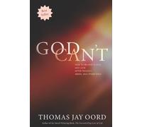 Thomas Jay Oord God Can't (Tascabile)