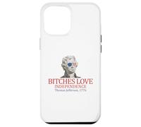 Thomas Jefferson 1776 Le femmine amano l'indipendenza Custodia per iPhone 12 Pro Max