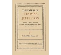 Thomas Jefferson The Papers of Thomas Jefferson, Volume 4 (Copertina rigida)