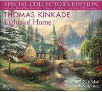 Thomas Kinkade Collector's Scripture Edition 2027 Deluxe Wall Calendar + Print