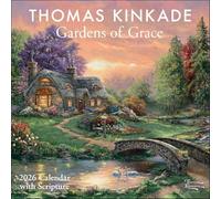 Thomas Kinkade Gardens of Grace 2026 Wall Calendar with Scr (PRESALE 08/07/2025)