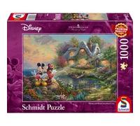 Schmidt 59639 Thomas Kinkade Disney Mickey Mouse Jigsaw Puzzle, 1000 Pieces