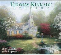 Thomas Kinkade Studios - Thomas Kinkade Studios® 2027 Deluxe Wall Calendar with Scripture