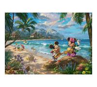 Schmidt - Puzzle Thomas Kinkade: Disney: Minnie e Topolino alle Hawaii - 1000 Pezzi
