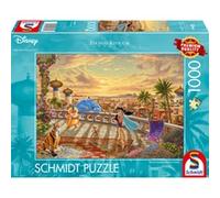 Schmidt - Puzzle Kinkade: Disney Dreams Collection: Jasmine che balla al sole del deserto, Aladdin - 1000 Pezzi