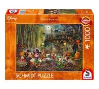 Schmidt - Puzzle Kinkade: Collezione Disney Dreams: Divertimento di Halloween con Topolino e Minnie - 1000 Pezzi