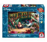 Schmidt - Puzzle Thomas Kinkade: Collezione Disney Dreams - Natale Aloha di Lilo e Stitch - 1000 Pezzi