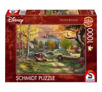Schmidt Spiele 58050 - Puzzle Disney Fox and Hound, Thomas Kinkade, 1000 pezzi