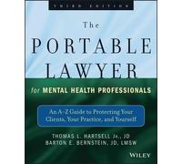 Thomas L. Hartsell Barton E The Portable Lawyer for Mental Health Pr (Tascabile)