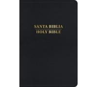 Biblia Bilingüe Rvr 1960 / Kjv Negro Imitación Piel Con Índice Bilingue Bibbia