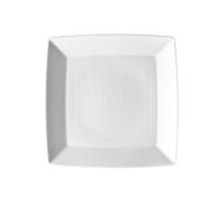 Thomas Loft Bianco / Trend Asia Bianco Piastra / Piatto Quadrato 22 Cm