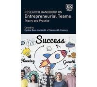Thomas M. Cooney Research Handbook on Entrepreneurial Teams (Copertina rigida)