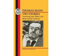 Thomas Mann Two Stories (Tascabile) German Texts