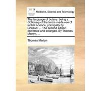 Thomas Martyn The Language of Botany (Tascabile)