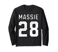 Thomas Massie 2028 per Il Presidente repubblicano Vintage 28 Maglia a Manica