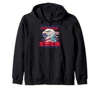 Thomas Massie Election 2028 President USA Flag Bald Eagle Felpa con Cappuccio