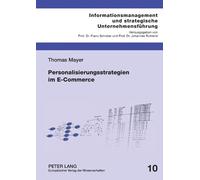 Thomas Mayer Personalisierungsstrategien im E-Commerce (Tascabile)