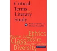 Thomas McLaughlin Critical Terms for Literary Study, Second Edition (Tascabile)