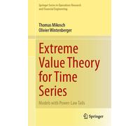 Thomas Mikosch Olivier Winten Extreme Value Theory for Time (Copertina rigida)