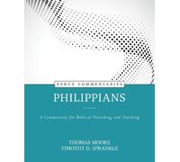 Thomas Moore Ti Philippians - A Commentary for Biblical Preac (Copertina rigida)