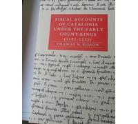 Thomas N Bisson Fiscal Accounts of Catalonia Under the Early (Copertina rigida)