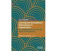 Thomas N. Garavan Fergal O’Brien Learning and Development Ef (Copertina rigida)