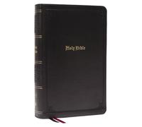 Thomas Nelson KJV Holy Bible: Large Print Single-Column w (Rilegato in ecopelle)