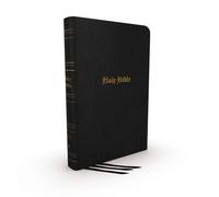 Thomas Nelson KJV Holy Bible: Large Print Thinline, Black (Rilegato in ecopelle)