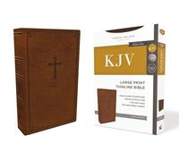 Thomas Nelson KJV Holy Bible: Large Print Thinline, Brown (Rilegato in ecopelle)