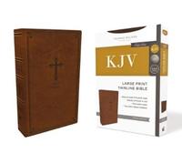 Thomas Nelson KJV Holy Bible: Large Print Thinline, Brown (Rilegato in ecopelle)