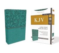 Thomas Nelson KJV Holy Bible: Large Print Thinline, Green (Rilegato in ecopelle)