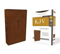Thomas Nelson KJV Holy Bible: Thinline, Brown Leathersoft (Rilegato in ecopelle)