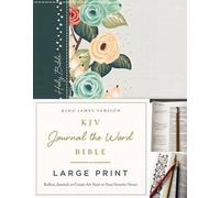 Thomas Nelson KJV Large Print Bible, Journal the Word: Reflec (Copertina rigida)