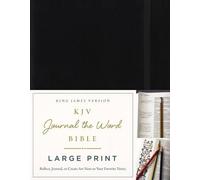 Thomas Nelson KJV Large Print Bible, Journal the Word: Reflec (Copertina rigida)