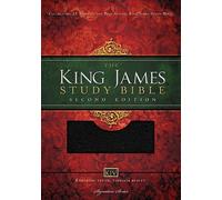Thomas Nelson KJV Study Bible, Large Print, Bonded Leathe (Rilegato in ecopelle)