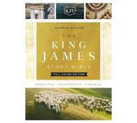 The King James Study Bible – Versione King James – Edizione a colori, testo in rosso, copertina tela