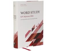Thomas Nelson KJV, Word Study Reference Bible, Hardcover, Red (Copertina rigida)
