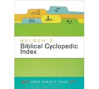 Thomas Nelson Nelson's Biblical Cyclopedic Index (Tascabile)