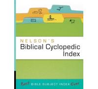 Thomas Nelson Nelson's Biblical Cyclopedic Index (Tascabile)
