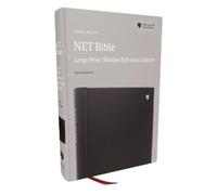 Thomas Nelson NET Bible, Large Print Thinline with Cross Refe (Copertina rigida)