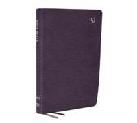 Thomas Nelson NET Bible, Large Print Thinline with Cross (Rilegato in ecopelle)
